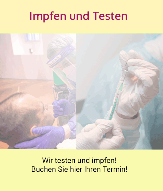 Testen und Impfen